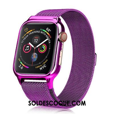 Coque Apple Watch Series 2 Protection Nouveau Violet Métal Étui En Ligne