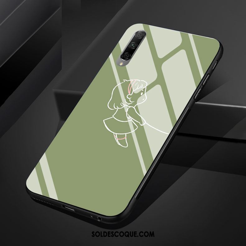 Coque Honor 9x Pro Téléphone Portable Vert Amoureux Silicone Verre Housse En Ligne