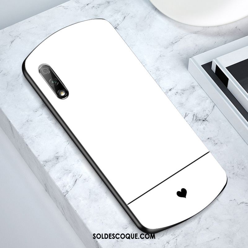 Coque Honor 9x Téléphone Portable Personnalité Mode Blanc Verre En Ligne