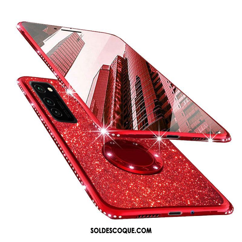 Coque Honor View30 Pro Incassable Nouveau Rouge Marque De Tendance Téléphone Portable Pas Cher
