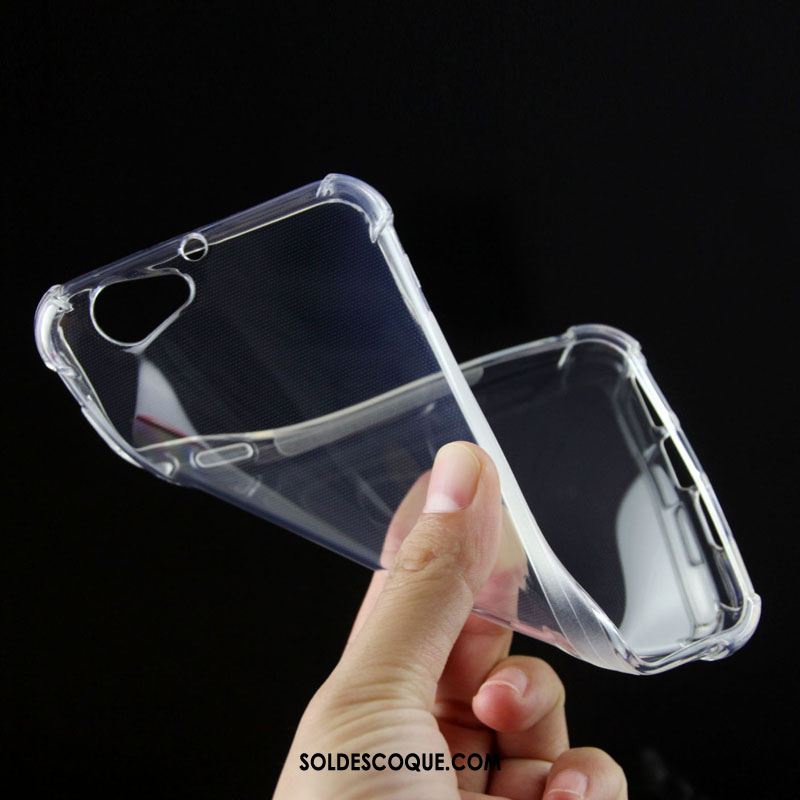 Coque Htc One A9s Silicone Fluide Doux Transparent Protection Téléphone Portable Pas Cher