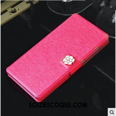 Coque Htc One A9s Étui Téléphone Portable Rouge Clamshell Protection Pas Cher