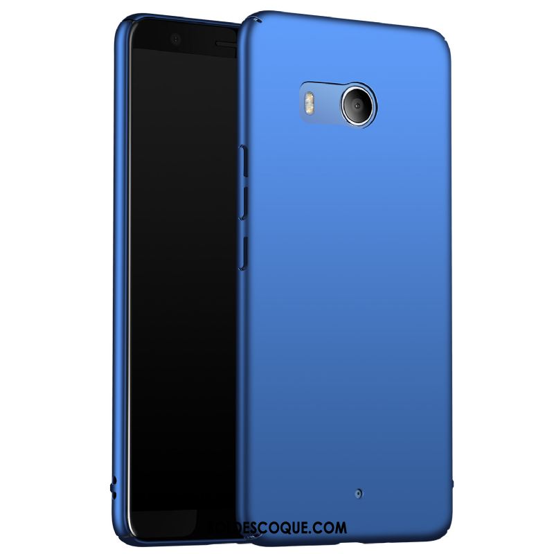 Coque Htc U11 Nouveau Bleu Téléphone Portable Délavé En Daim Tendance En Ligne
