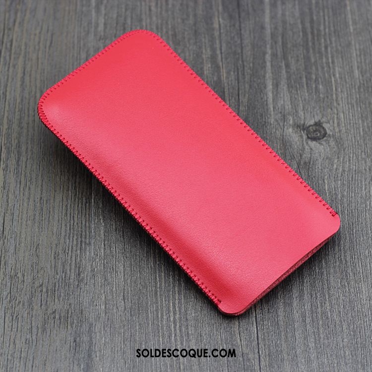 Coque Htc U11+ Sac Étui En Cuir Très Mince Téléphone Portable Rouge En Ligne