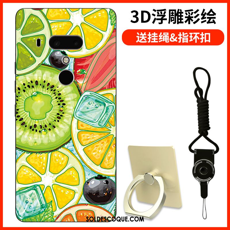 Coque Htc U12+ Protection Personnalité Incassable Multicolore Téléphone Portable Pas Cher