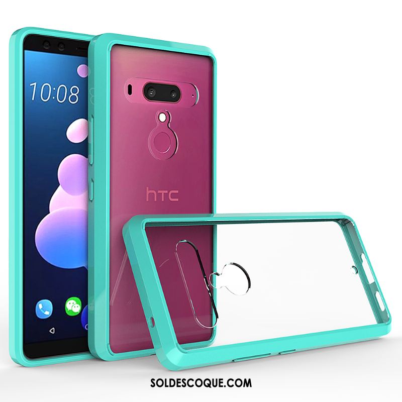 Coque Htc U12+ Téléphone Portable Jaune Nouveau Tout Compris Bleu Pas Cher