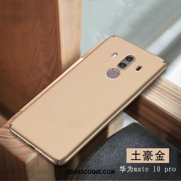 Coque Huawei Mate 10 Pro Étui Or Anneau Téléphone Portable Magnétisme En Vente