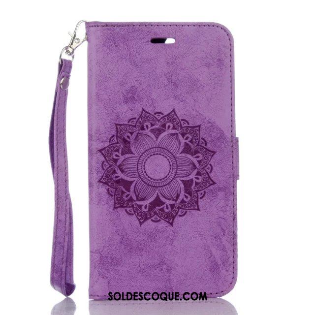 Coque Huawei Mate 20 Rs Protection Étui En Cuir Téléphone Portable Incassable Violet Soldes