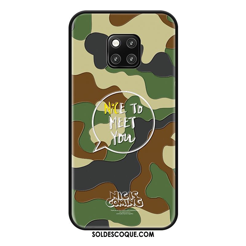 Coque Huawei Mate 20 Rs Silicone Camouflage Créatif Protection Ornements Suspendus Soldes