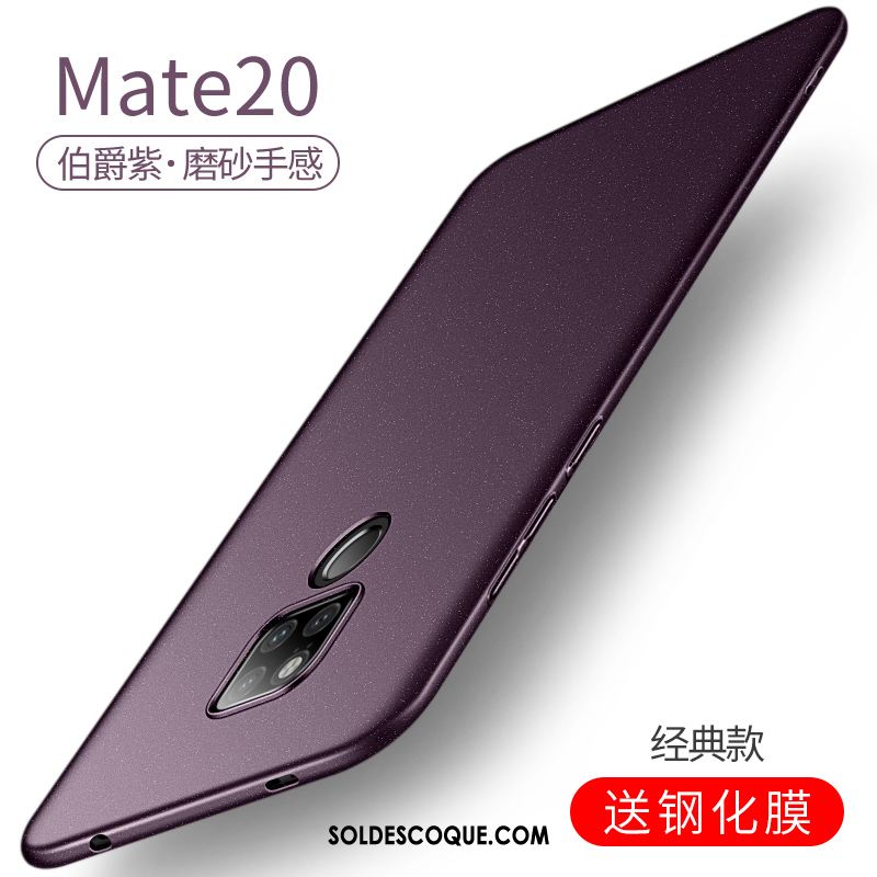 Coque Huawei Mate 20 Téléphone Portable Étui Luxe Délavé En Daim Tout Compris En Ligne