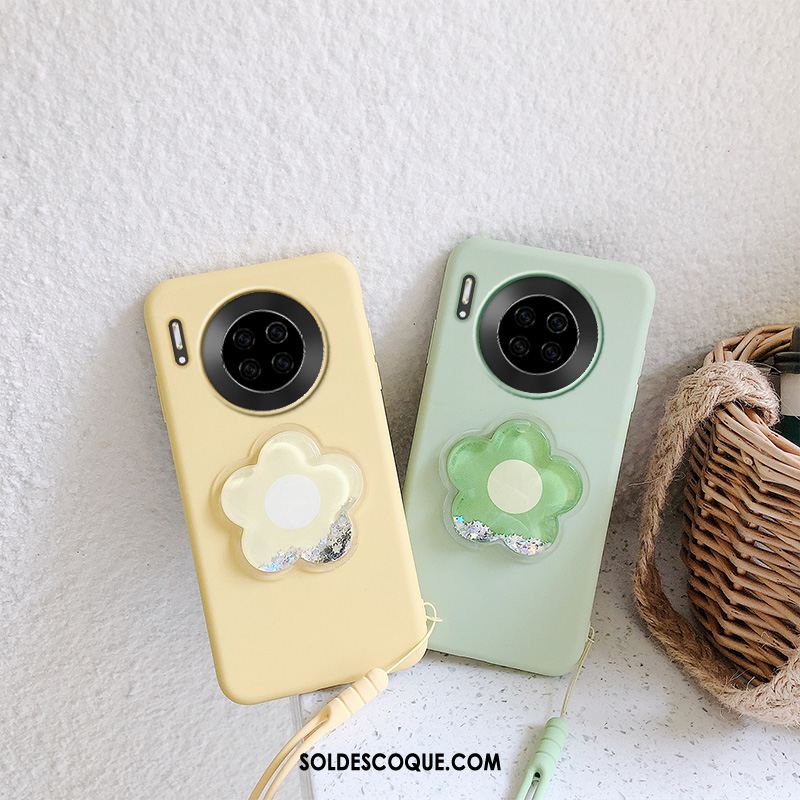 Coque Huawei Mate 30 Pro Simple Créatif Téléphone Portable Vert Étui Pas Cher