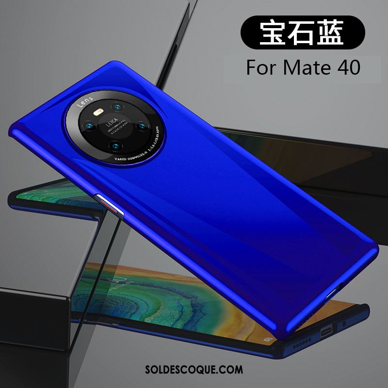 Coque Huawei Mate 40 Bleu Nouveau Verre Tendance Tout Compris En Vente