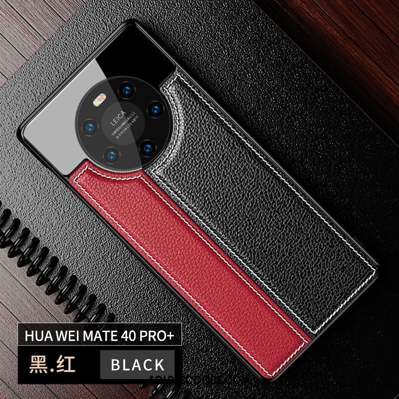Coque Huawei Mate 40 Pro+ Luxe Cuir Miroir Téléphone Portable Incassable Housse Soldes