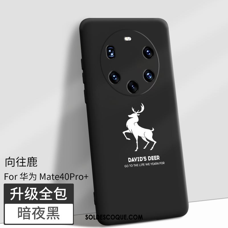 Coque Huawei Mate 40 Pro+ Nouveau Téléphone Portable Tout Compris Silicone Noir En Ligne