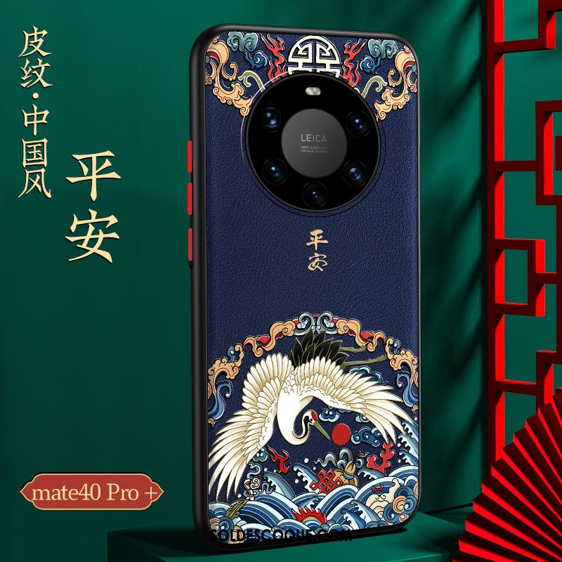 Coque Huawei Mate 40 Pro+ Téléphone Portable Tout Compris Nouveau Tendance Bleu Marin Pas Cher