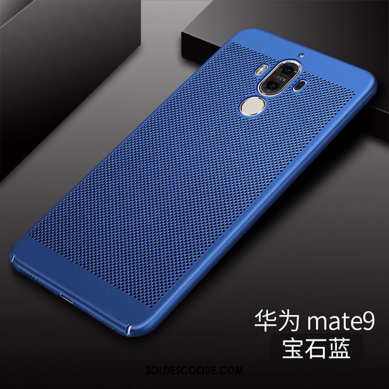 Coque Huawei Mate 9 Bleu Étui Téléphone Portable Refroidissement Pas Cher