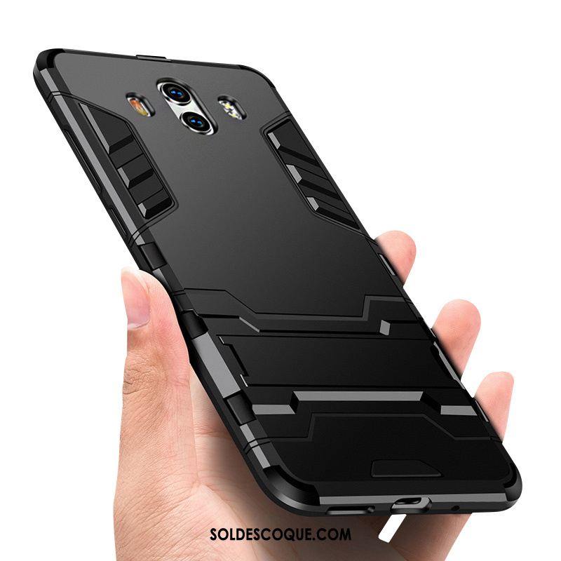 Coque Huawei Mate 9 Incassable Noir Fluide Doux Étui Silicone Pas Cher