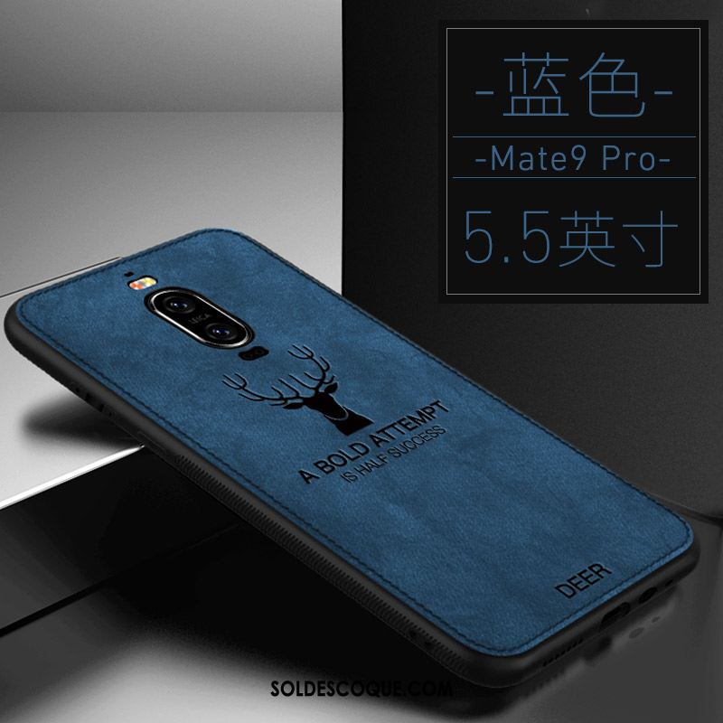 Coque Huawei Mate 9 Pro Très Mince Nouveau Silicone Incassable Tissu En Ligne