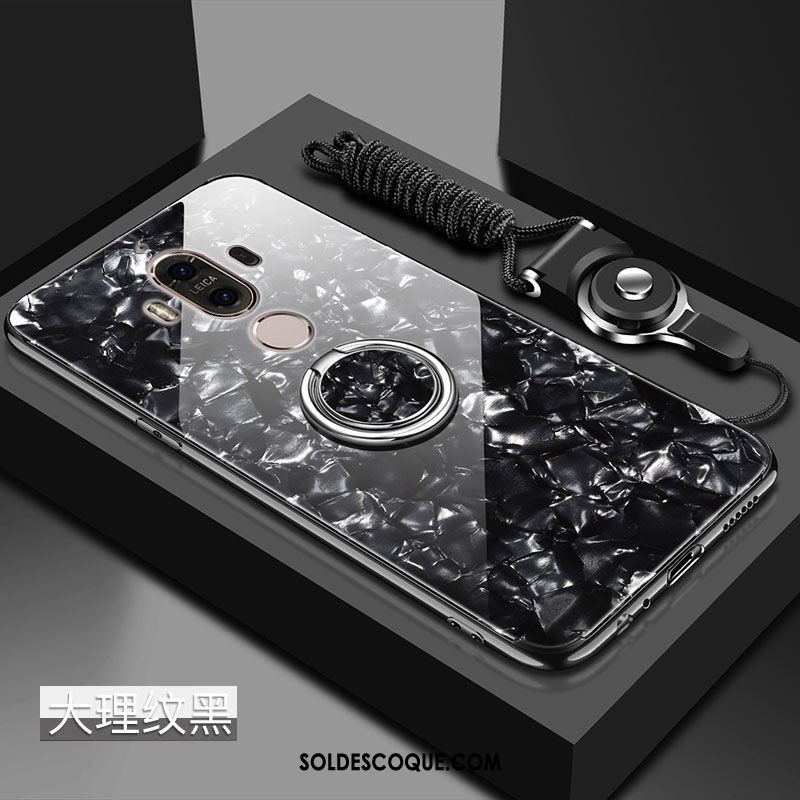 Coque Huawei Mate 9 Silicone Étui Noir Protection Fluide Doux Pas Cher