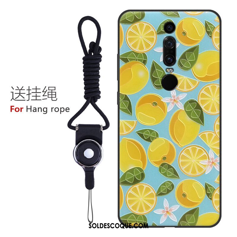 Coque Huawei Mate Rs Téléphone Portable Gaufrage Peinture Silicone Fluide Doux Soldes