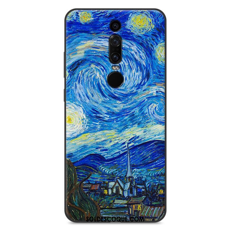 Coque Huawei Mate Rs Téléphone Portable Ornements Suspendus Peinture À L'huile Très Mince Fluide Doux Pas Cher
