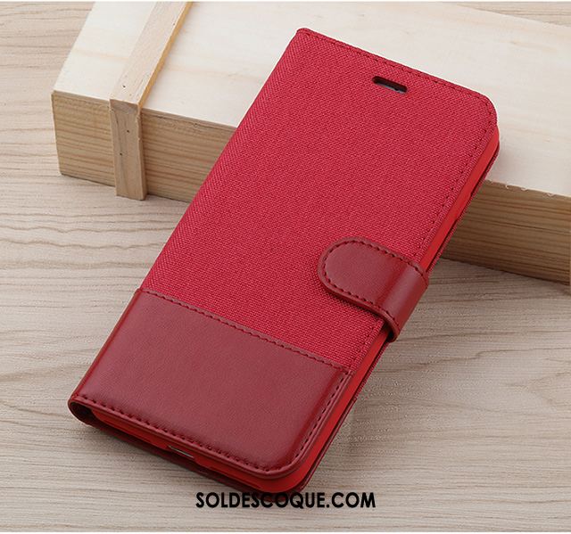 Coque Huawei Nova 2s Ornements Suspendus Carte Téléphone Portable Rouge Portefeuille Pas Cher