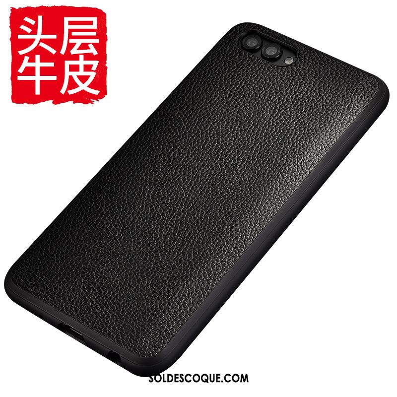Coque Huawei Nova 2s Étui En Cuir Téléphone Portable Incassable Protection Noir Housse Soldes