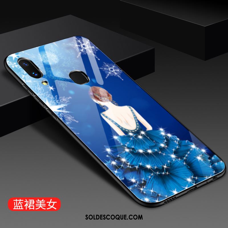 Coque Huawei Nova 3 Coque En Silicone Miroir Bleu Téléphone Portable Incassable En Ligne