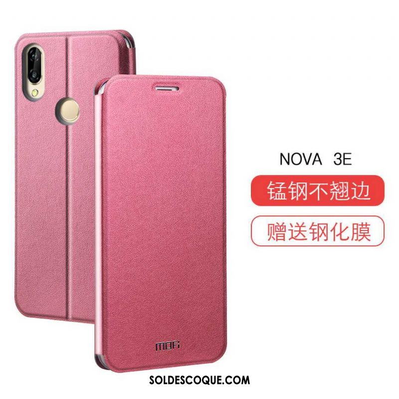 Coque Huawei Nova 3e Tout Compris Protection Étui Étui En Cuir Incassable Soldes