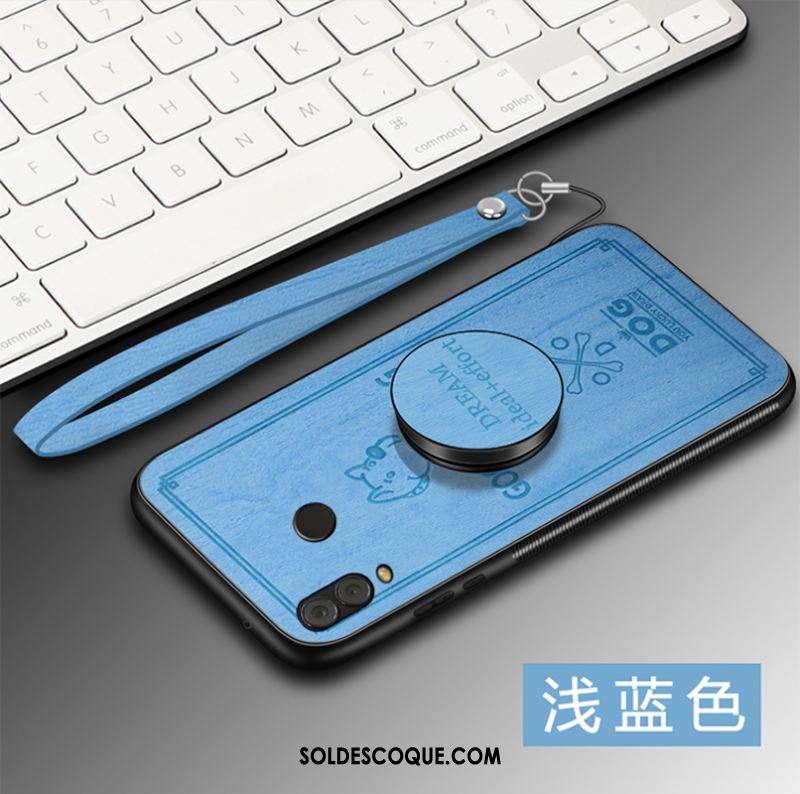Coque Huawei Nova 3i Bleu Protection Fluide Doux Tout Compris Anneau En Ligne