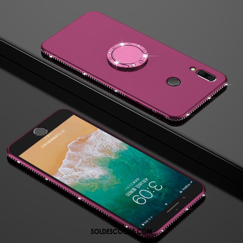 Coque Huawei Nova 3i Ornements Suspendus Luxe Violet Fluide Doux Incassable En Vente
