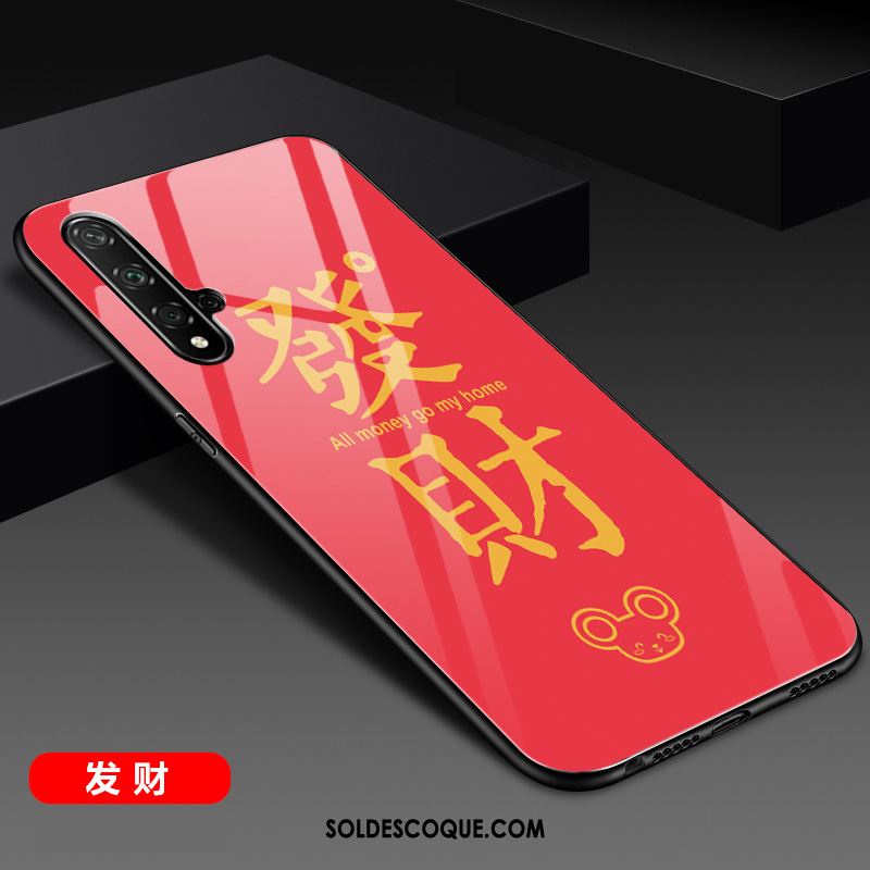 Coque Huawei Nova 5t Rouge Protection Miroir Nouveau Incassable Housse En Ligne