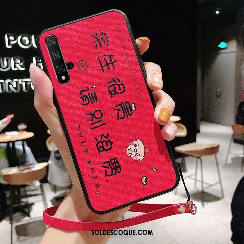 Coque Huawei Nova 5t Téléphone Portable Incassable Difficile Modèle Fleurie Simple Soldes