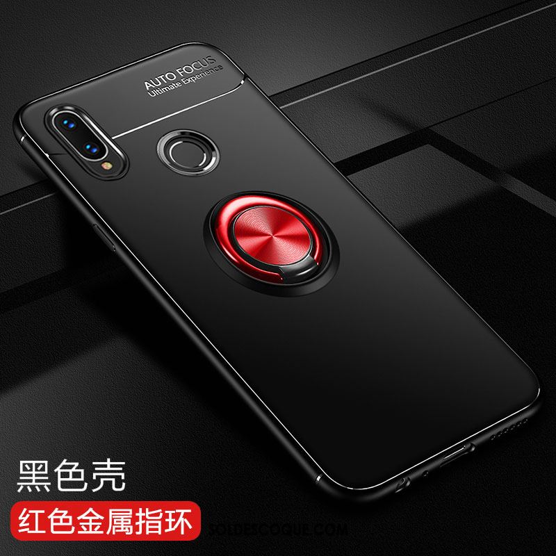 Coque Huawei P Smart+ Incassable Noir Téléphone Portable Tout Compris Support Pas Cher
