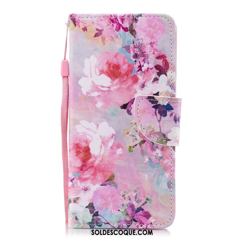 Coque Huawei P Smart Protection Téléphone Portable Fleur Incassable Jeunesse Pas Cher