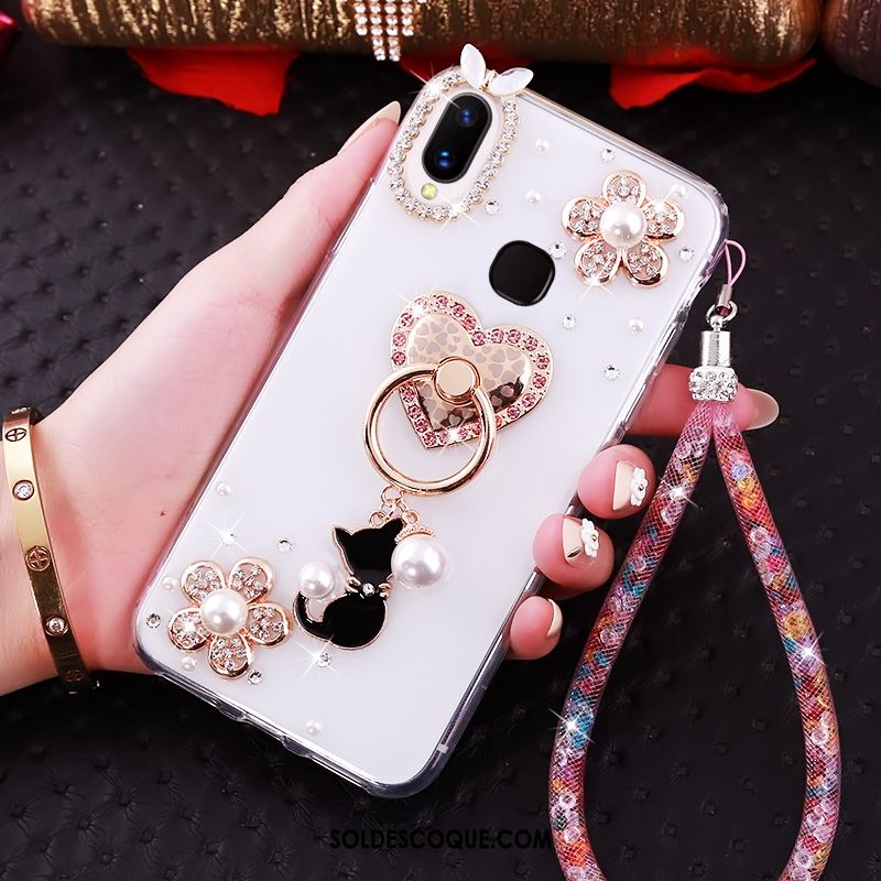 coque pour huawei p20 lite strass