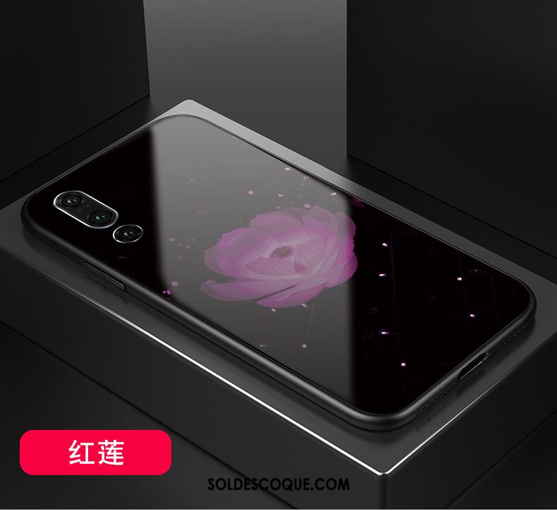 Coque Huawei P20 Pro Fluide Doux Téléphone Portable Noir Étui Pas Cher