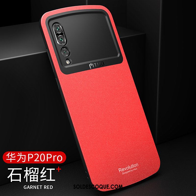 Coque Huawei P20 Pro Rouge Support Créatif Tout Compris Protection France
