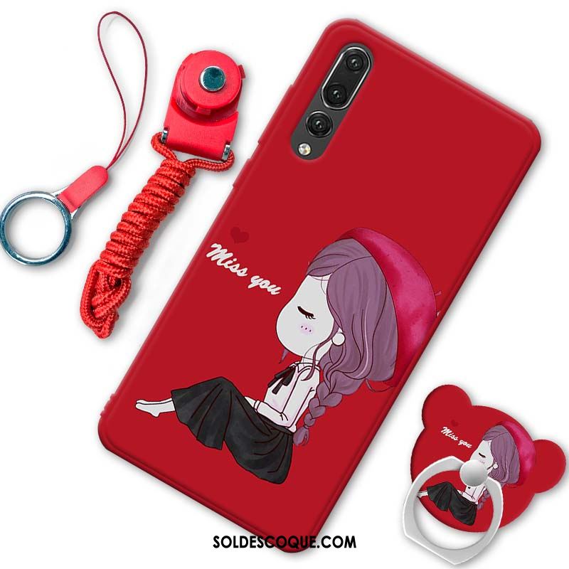 huawei p20 pro coque rouge