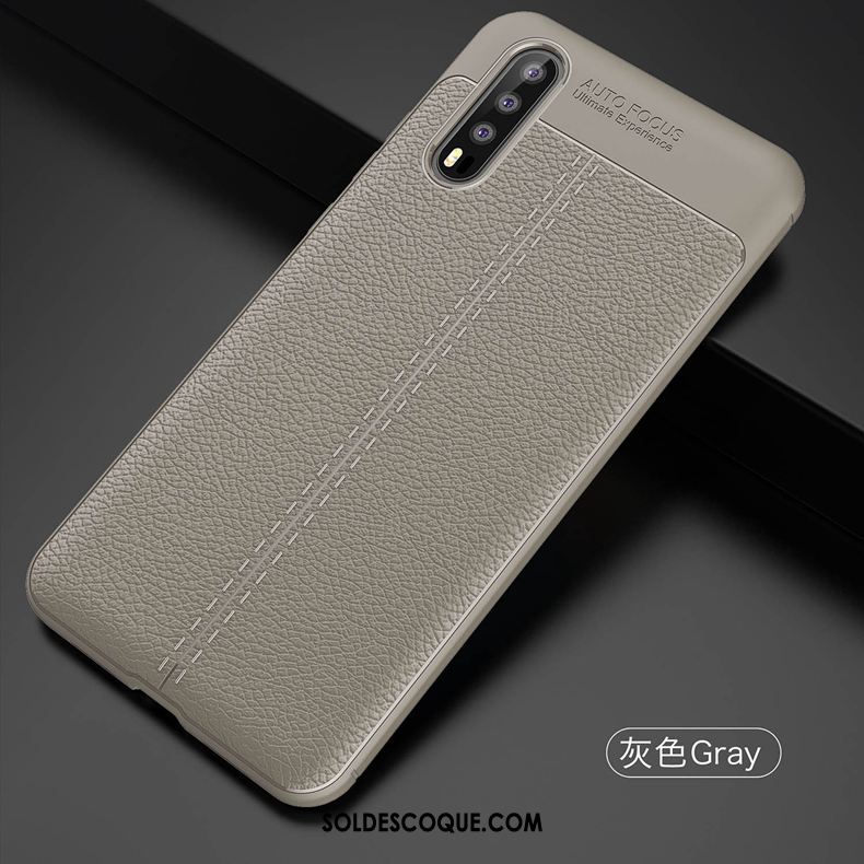 Coque Huawei P20 Pro Téléphone Portable Tempérer Simple Incassable Couleur Unie Soldes