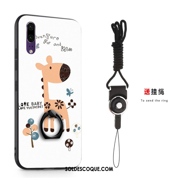 Coque Huawei P20 Support Téléphone Portable Étui Fluide Doux Protection En Vente