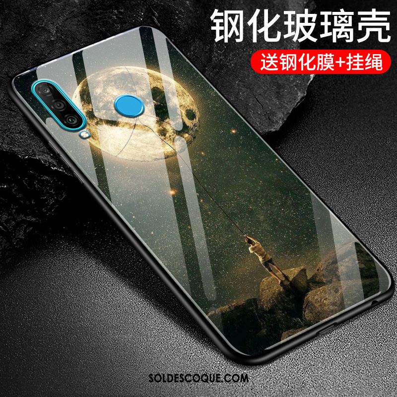 Coque Huawei P30 Lite Protection Étui Vert Téléphone Portable Soldes