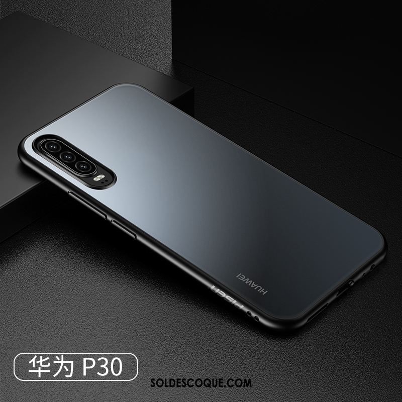 Coque Huawei P30 Simple Antidérapant Mode Silicone Téléphone Portable Pas Cher