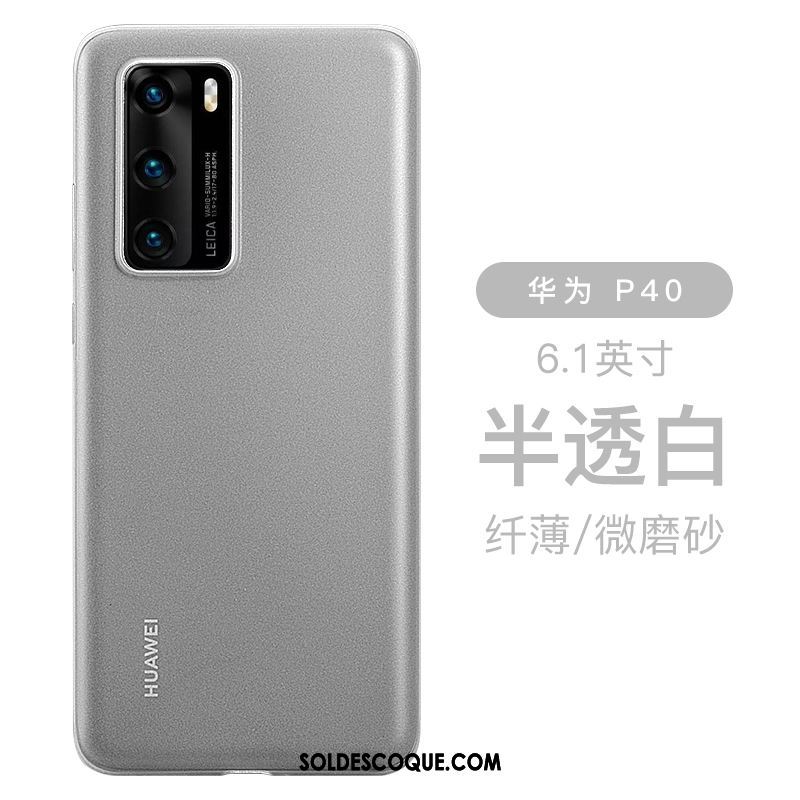 Coque Huawei P40 Nouveau Transparent Protection Fluide Doux Tout Compris Soldes