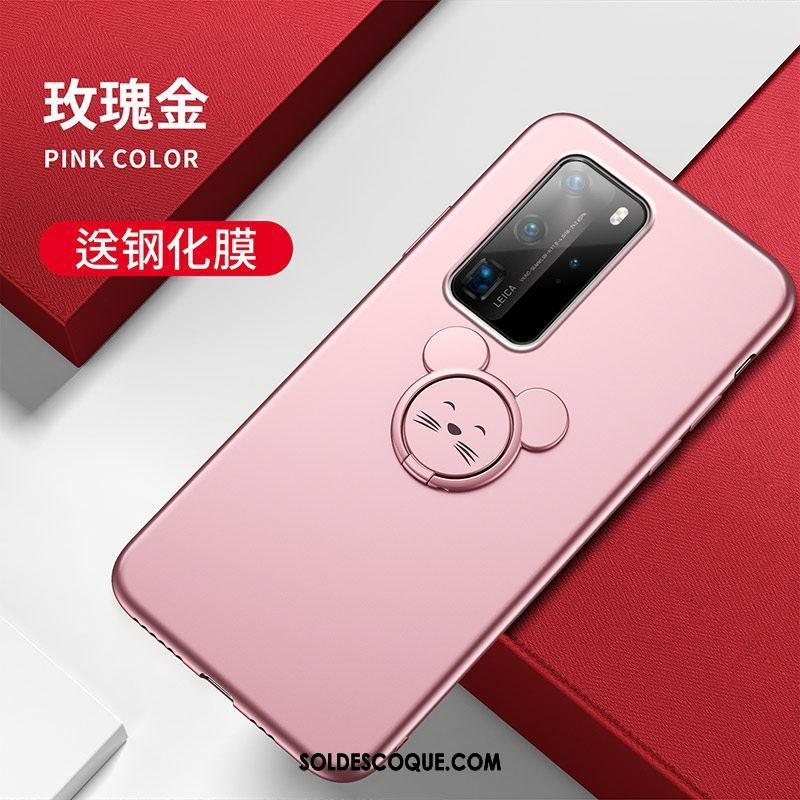 Coque Huawei P40 Pro Tendance Téléphone Portable Fluide Doux Simple Étui Soldes