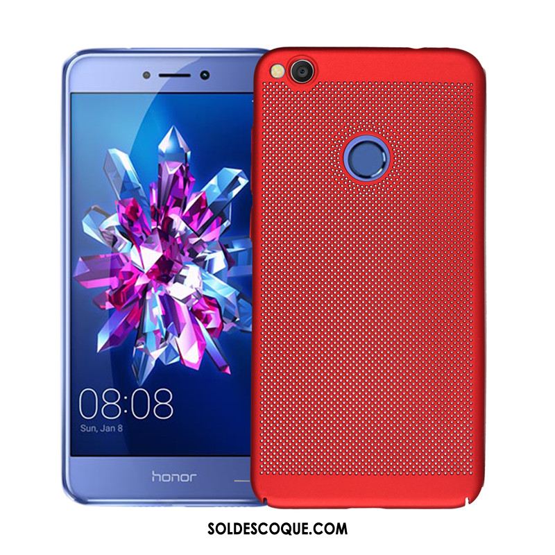 Coque Huawei P8 Lite 2017 Rouge Refroidissement Respirant Téléphone Portable Difficile Pas Cher