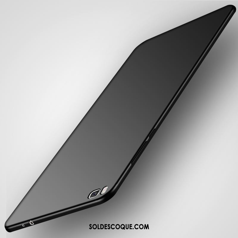Coque Huawei P8 Noir Fluide Doux Incassable Ultra Haute En Ligne