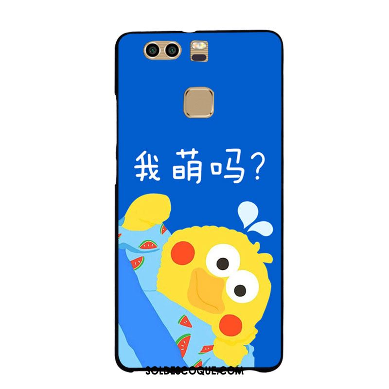 Coque Huawei P9 Dessin Animé Amoureux Téléphone Portable Silicone Bleu En Ligne