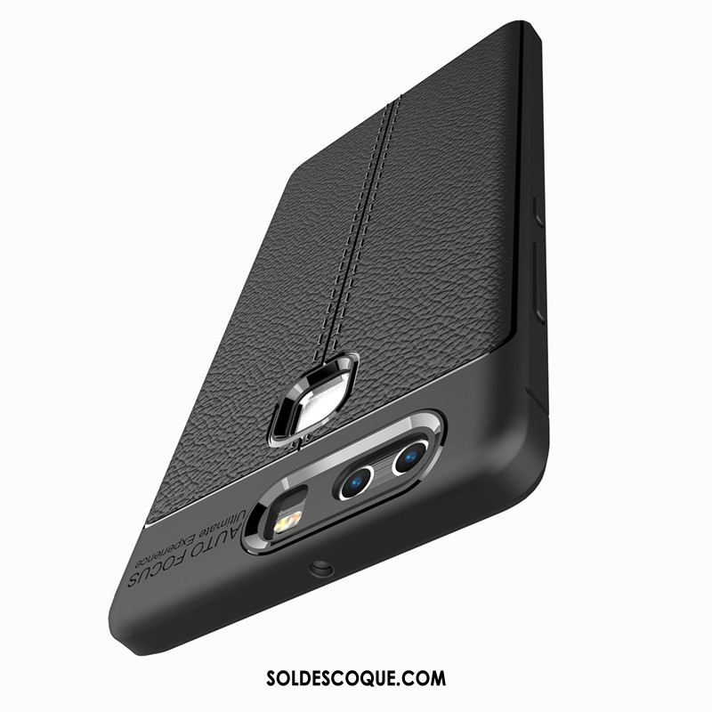 Coque Huawei P9 Protection Modèle Fleurie Noir Fluide Doux Incassable En Ligne