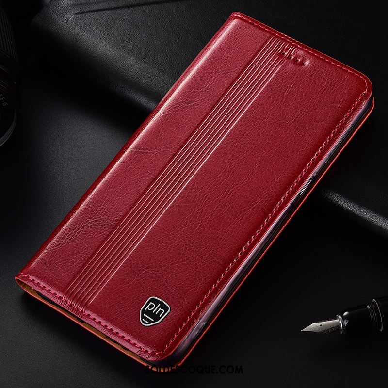 Coque Huawei Y6 2019 Rouge Modèle Fleurie Téléphone Portable Tout Compris Protection Housse En Vente